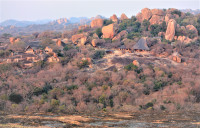 Bird's-eye view of Big Cave Camp Lodge