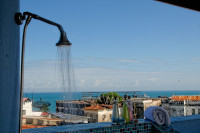 Shower with a view