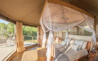 Inside of a Luxury Tent