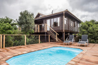 Exterior of chalet
