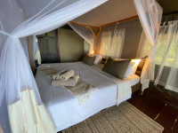 Tented chalets 