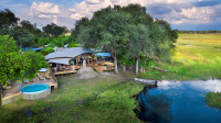 Khwai Leadwood Areal view