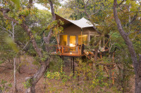 We have 4 en-suite luxury safari tents on stilts