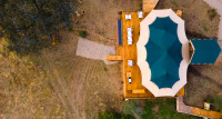 The restaurant from above