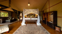 Tent interior