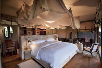 Tent interior