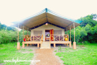 Front view tent