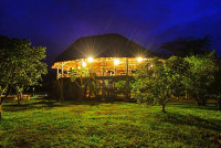 Lovely serene views from our inside dining / bar area in the evenings