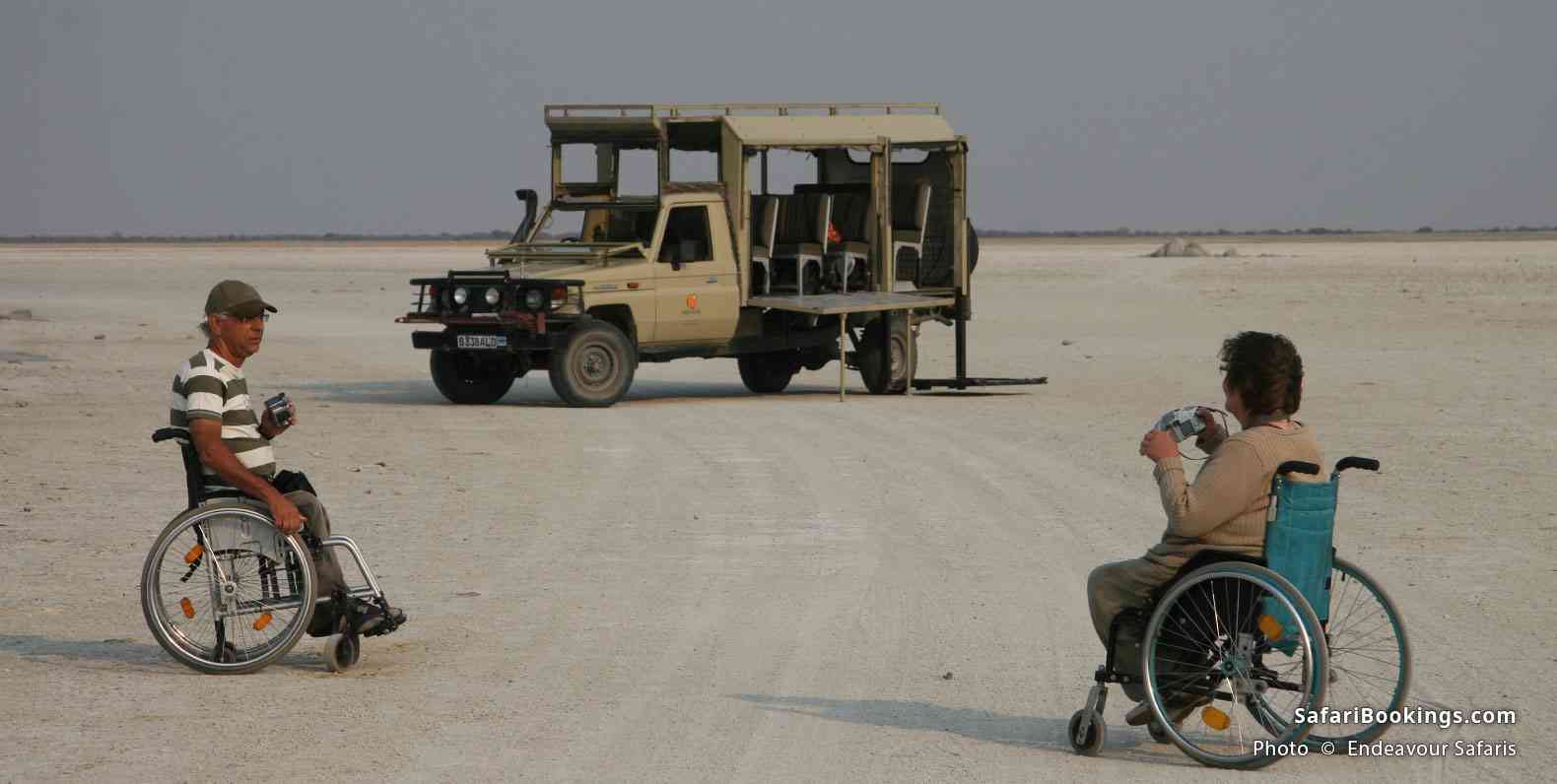 On safari with Endeavour Safaris