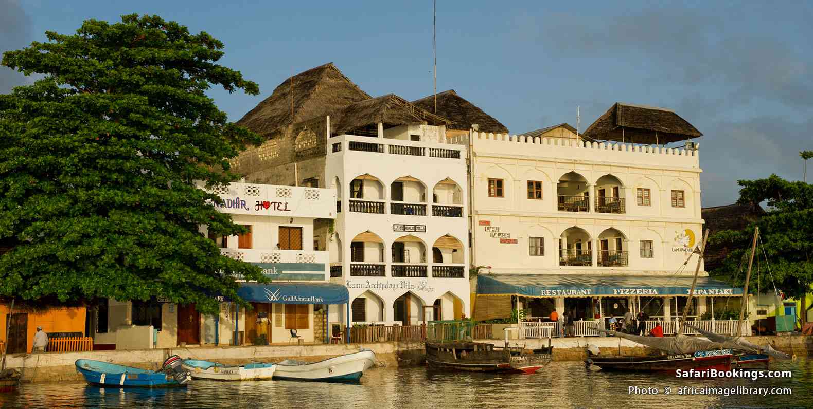 Waterfront of Lamu Town
