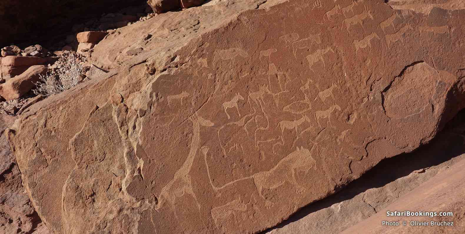 Rock art at Twyfelfontein