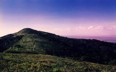 Dusk over the hills