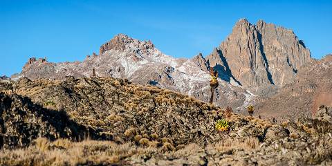 Mount Kenya Climb via Chogoria- down Sirimon Route