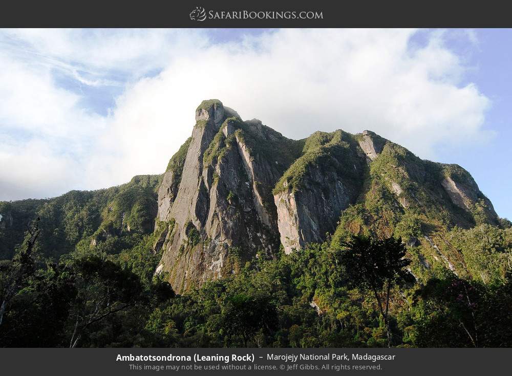 Ambatotsondrona (Leaning Rock) in Marojejy National Park, Madagascar
