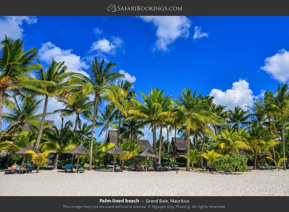 Grand Baie Beach in Grand Baie, Mauritius