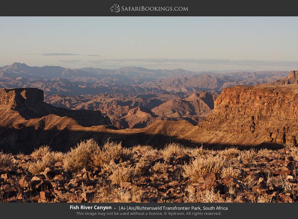 Fish River Canyon in |Ai-|Ais/Richtersveld Transfrontier Park, South Africa