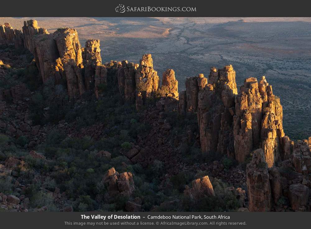 The Valley of Desolation in Camdeboo National Park, South Africa