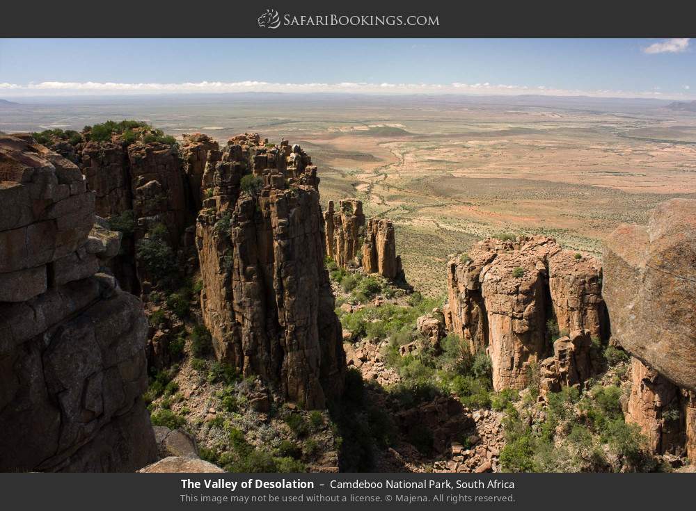 The Valley of Desolation in Camdeboo National Park, South Africa