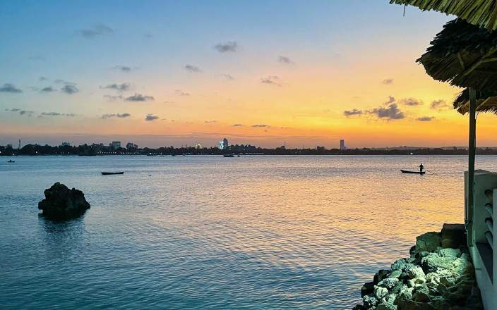 Enjoy seaside sundowners and dining in Msasani