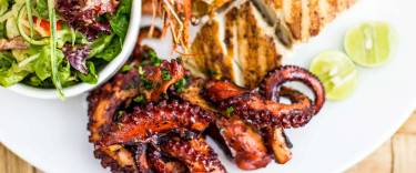 Seafood platter