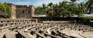 Open-air amphitheater in the Old Fort