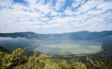 Empakaai Crater in the Ngorongoro Conservation Area