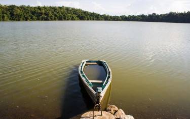 Boat on the lake