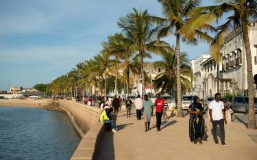 Stone Town waterfront