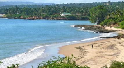 Sandy beach
