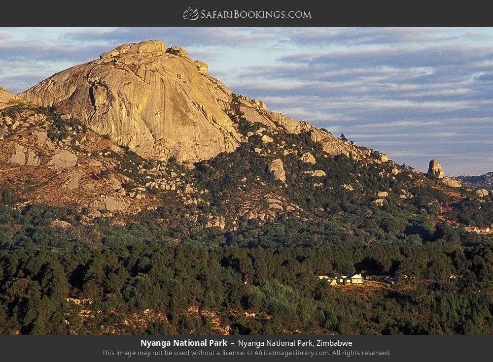 Granite domes in Nyanga NP in Nyanga National Park, Zimbabwe