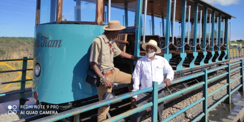 ½-Day Helicopter Flight and Vintage Tram Ride
