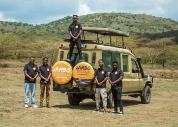 Jambo Bwana Expedition Sales Team on Tour.